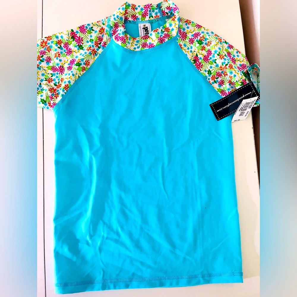 Point conception swimming top for girls sz Xl